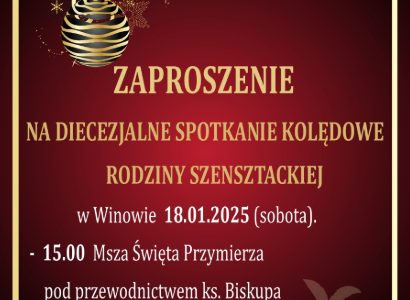 Diecezjalne spotkanie kolędowe Rodziny Szensztackiej