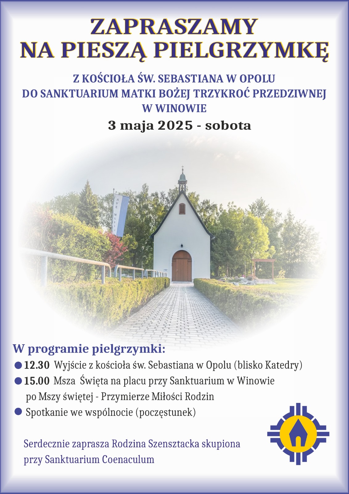 Piesza pielgrzymka 3.05.2025 – Zapraszamy