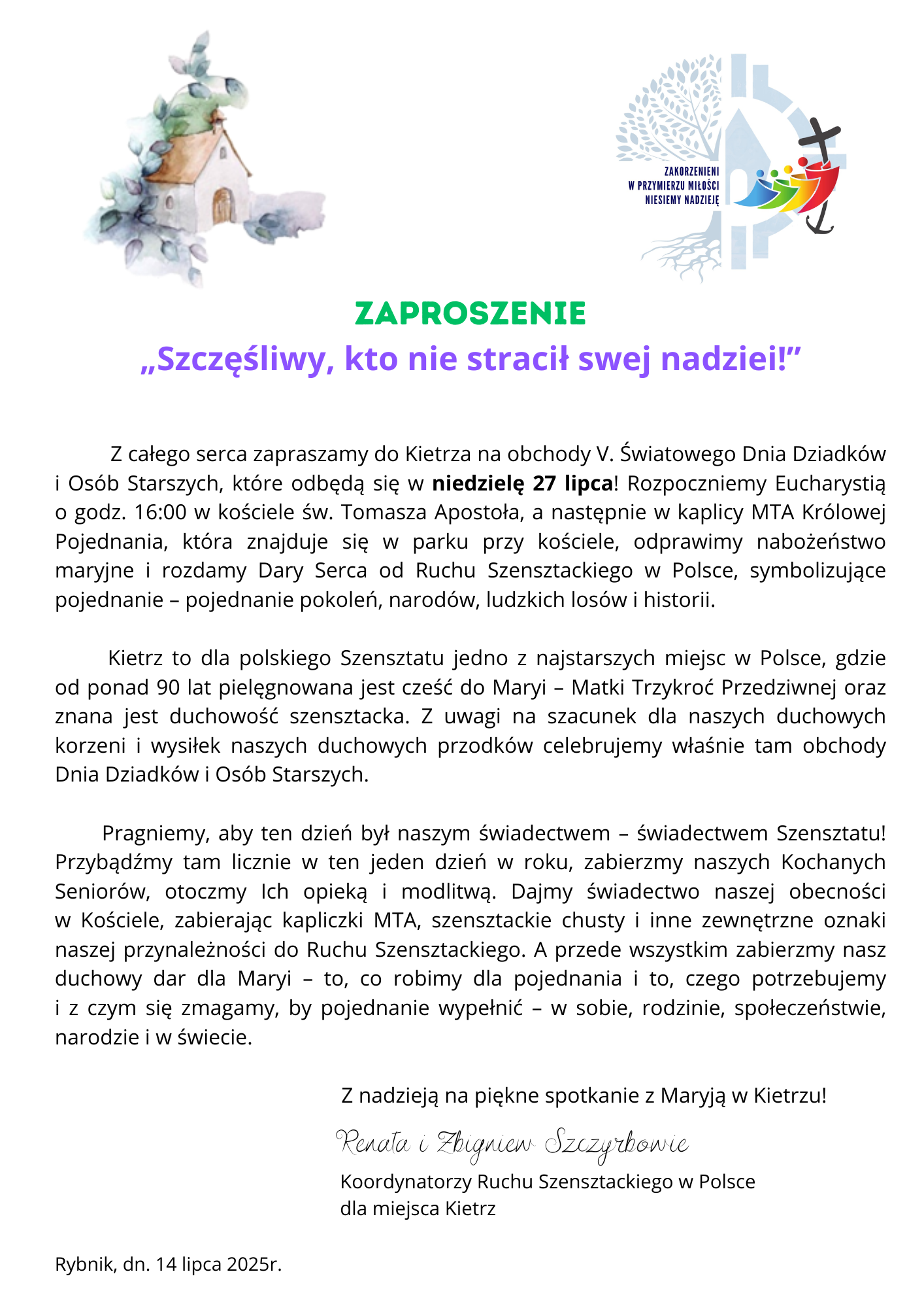 Zaproszenie do Kietrza